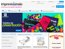 Tablet Screenshot of impresioonalo.com